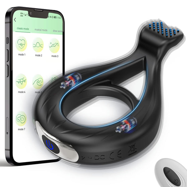 Elowen - Controlled Vibrating Cock Ring with Mastery