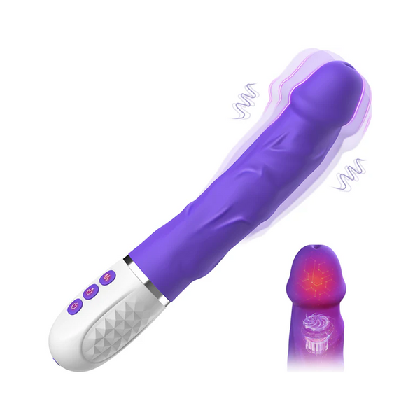 Sable - Vibrating Dildo With Heating Function